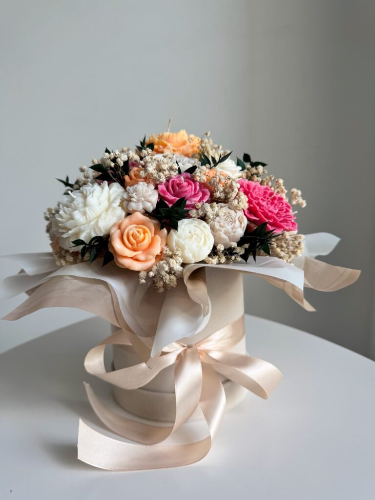 Candle Flower Box - Jesienny
