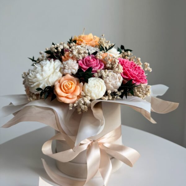 Candle Flower Box - Jesienny