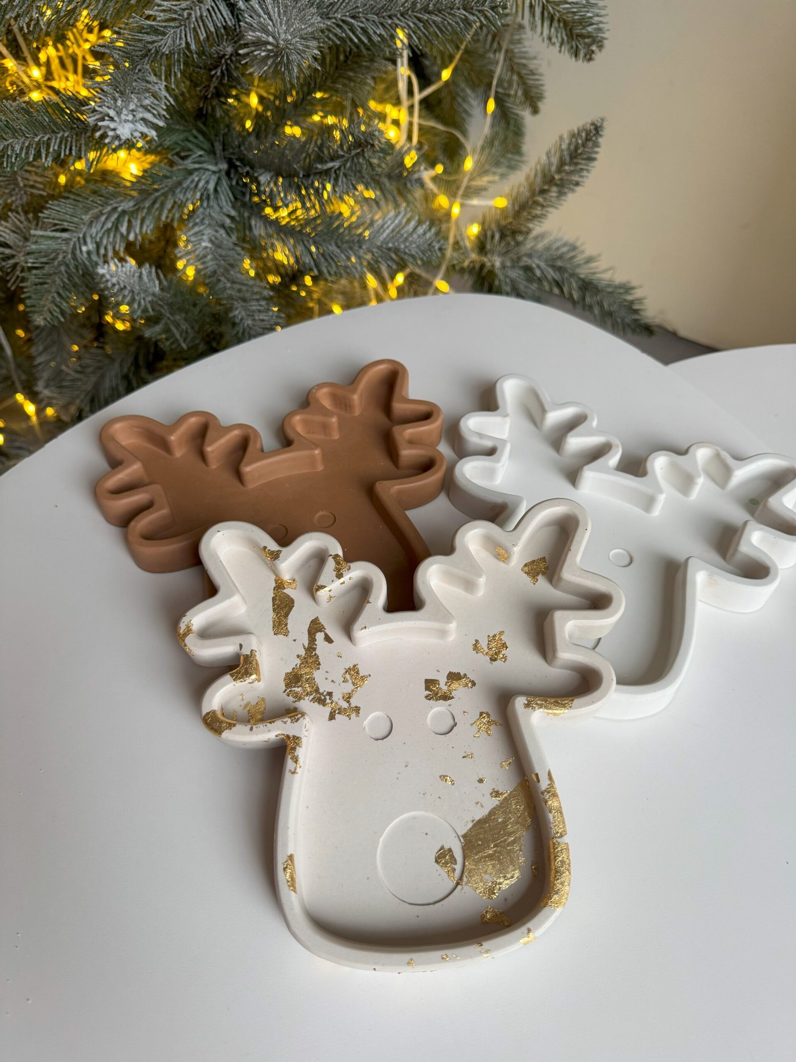 Świąteczna Podstawki z gipsu na prezent - Grudzień - obrazek 3