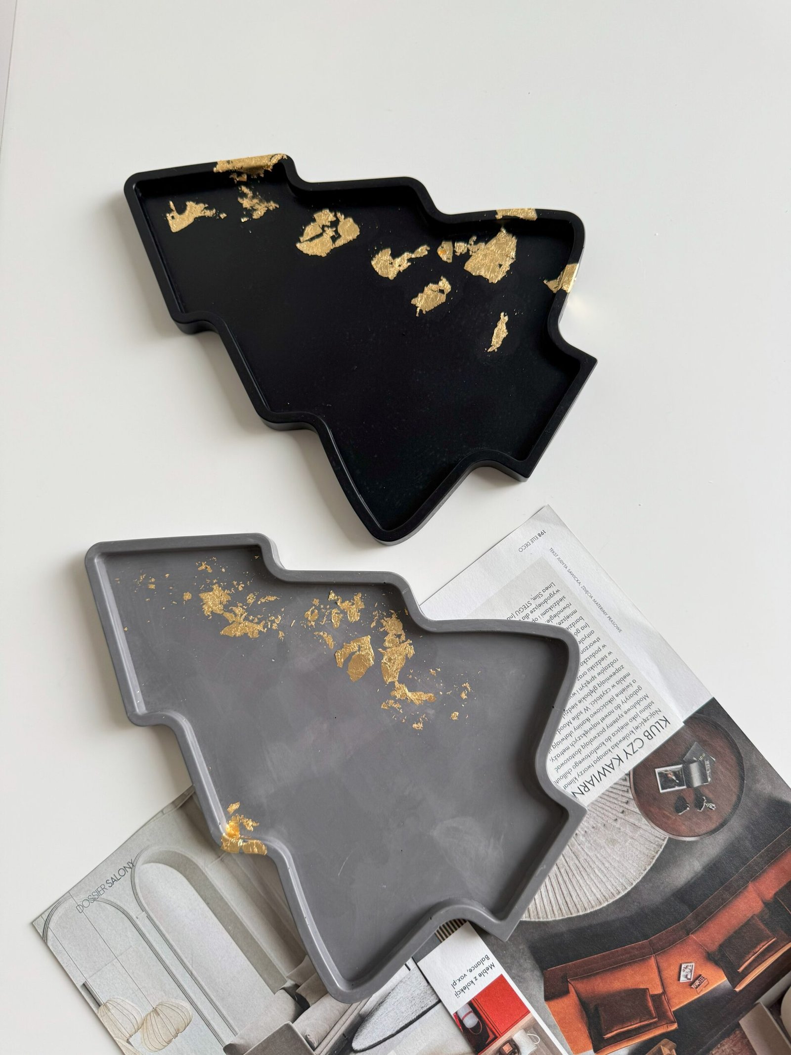 Dekoracyjna Taca w Kształcie Choinki - obrazek 3