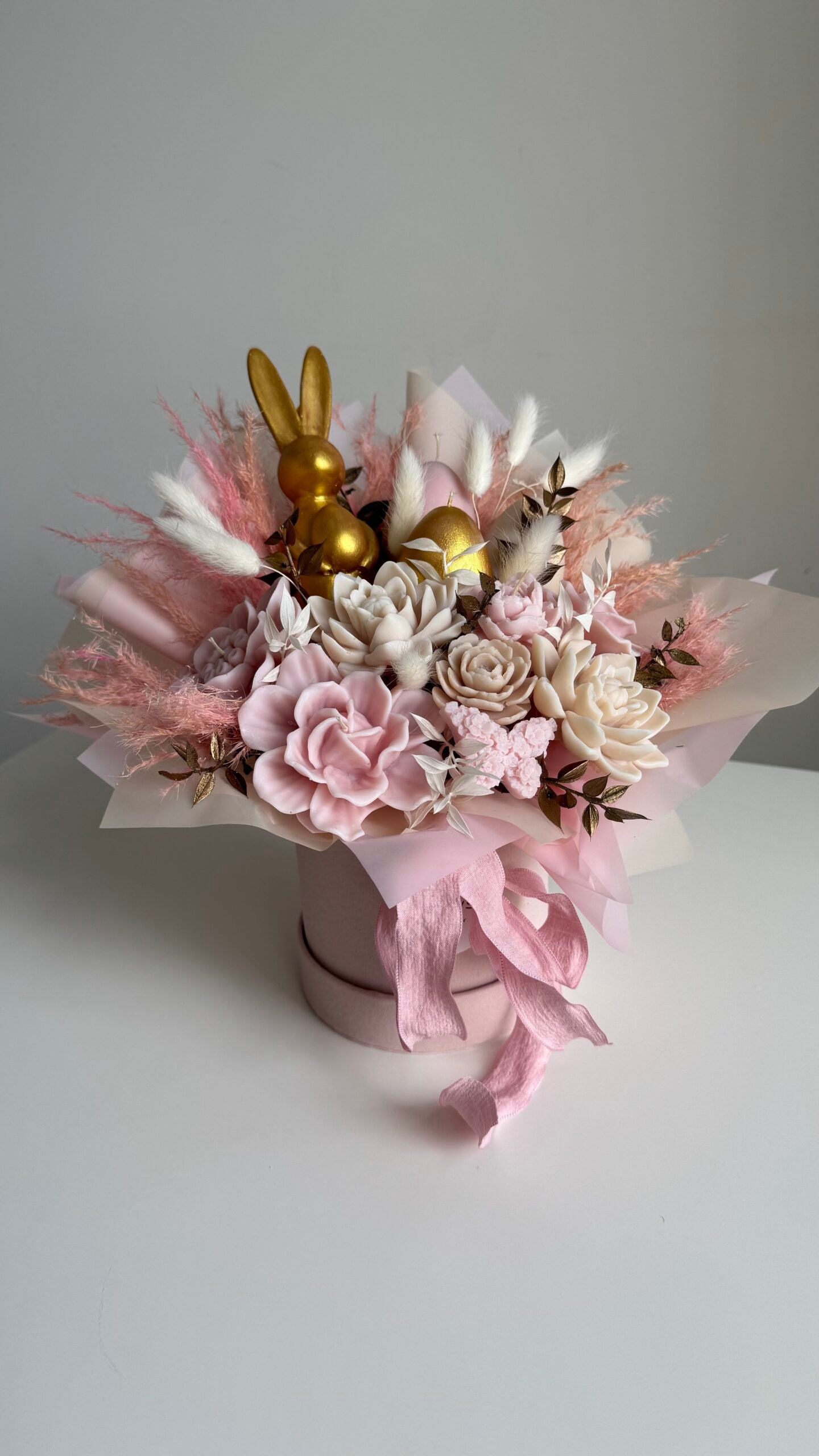 Wielkanocny Flower Box ze Świecami Sojowymi - obrazek 4