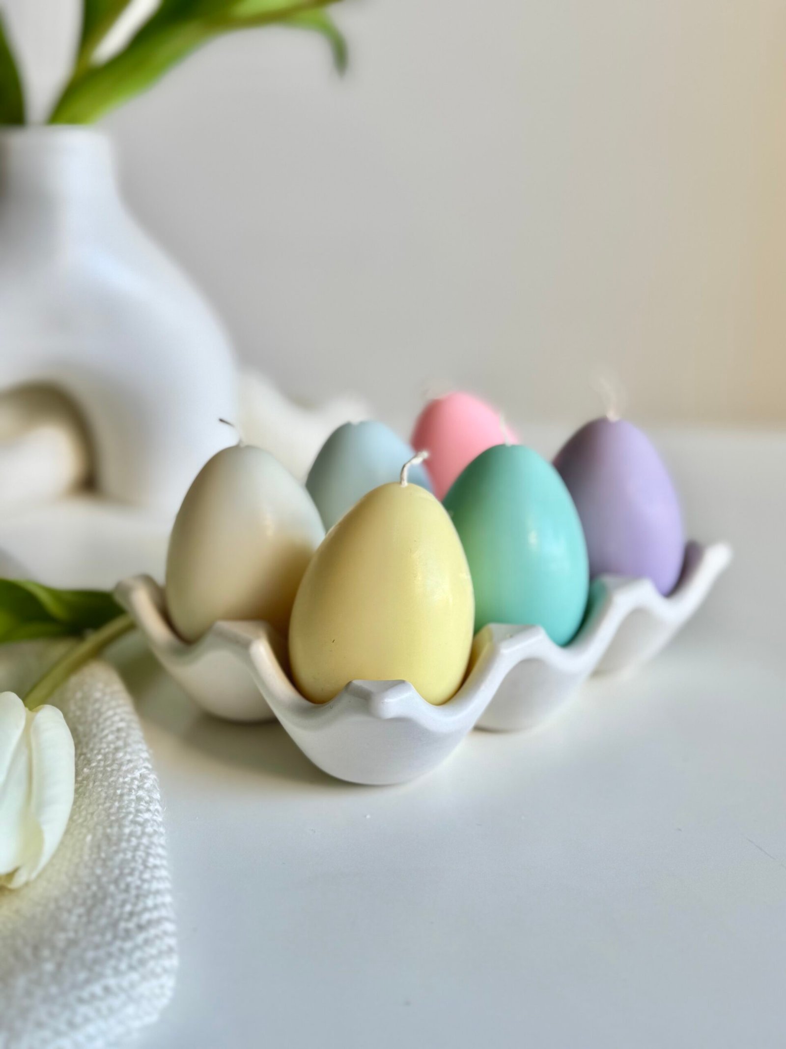 Zestaw Świec Wielkanocnych z podstawką - obrazek 2