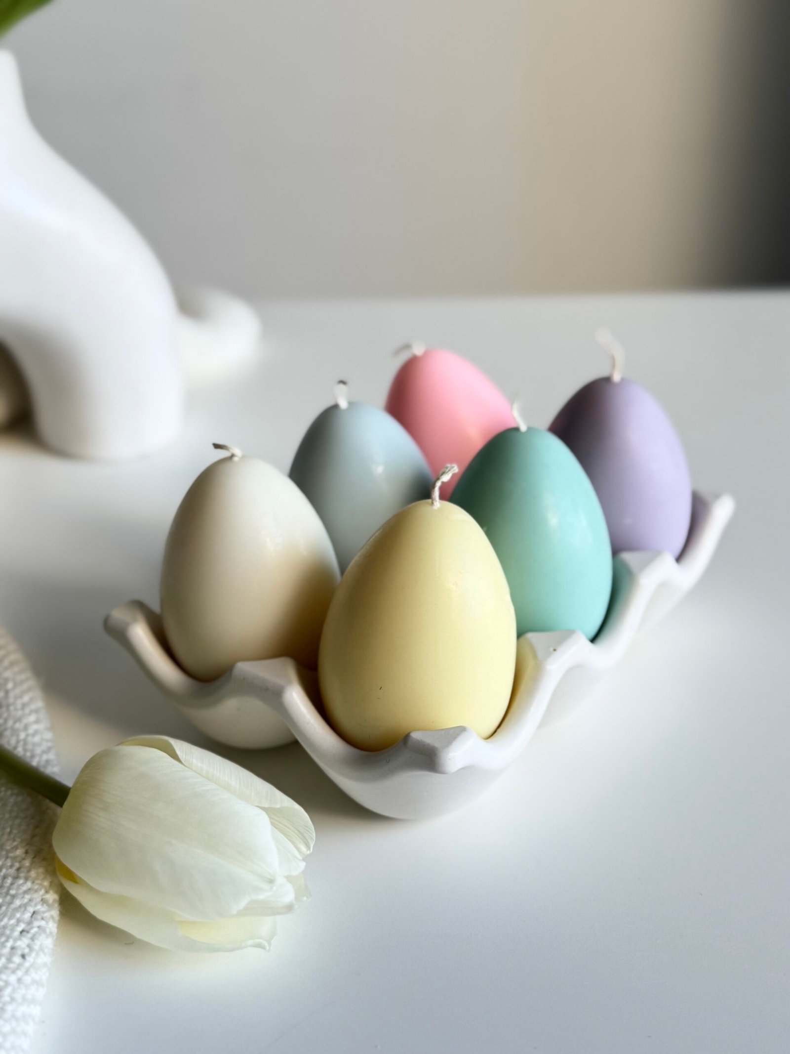 Zestaw Świec Wielkanocnych z podstawką - obrazek 3