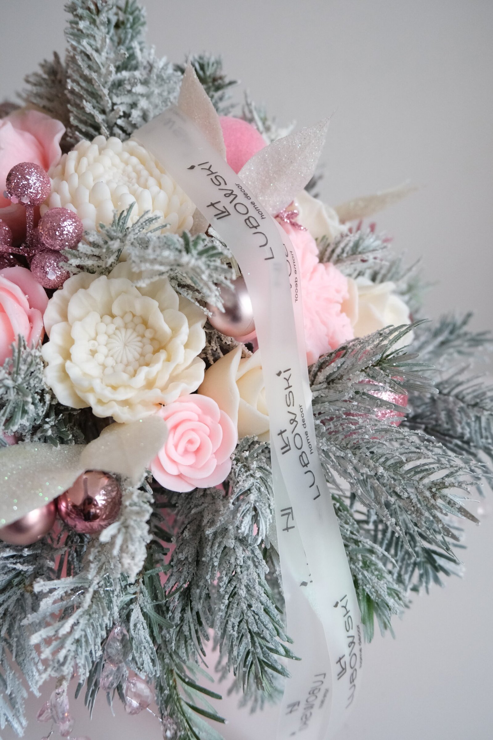 Świąteczny ozdobny box – kompozycja świąteczna do domu - obrazek 9