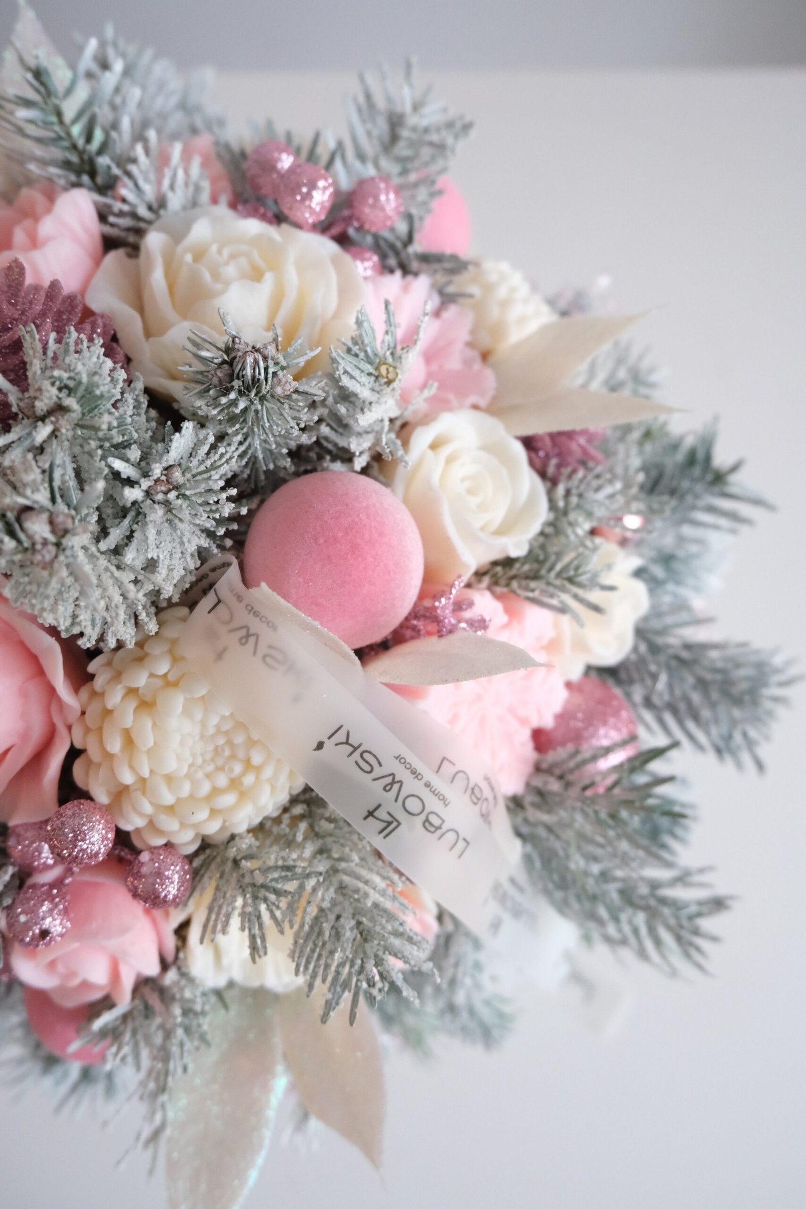 Świąteczny ozdobny box – kompozycja świąteczna do domu - obrazek 8