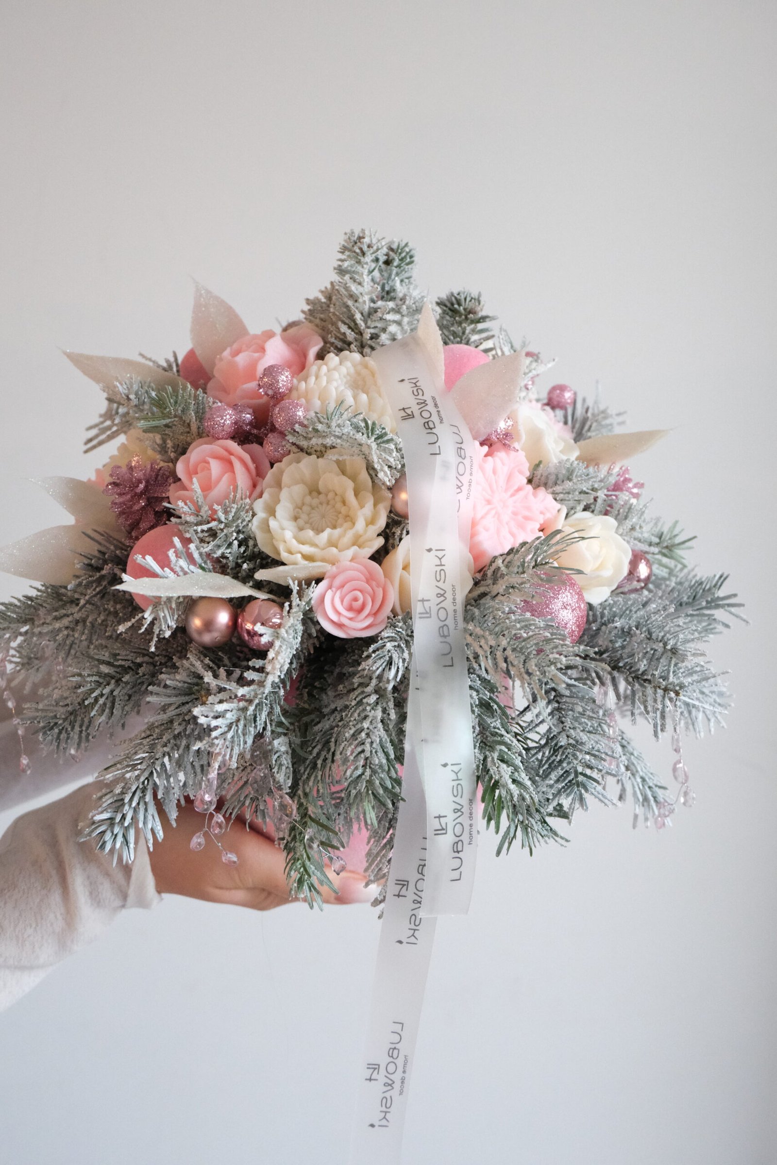 Świąteczny ozdobny box – kompozycja świąteczna do domu - obrazek 6