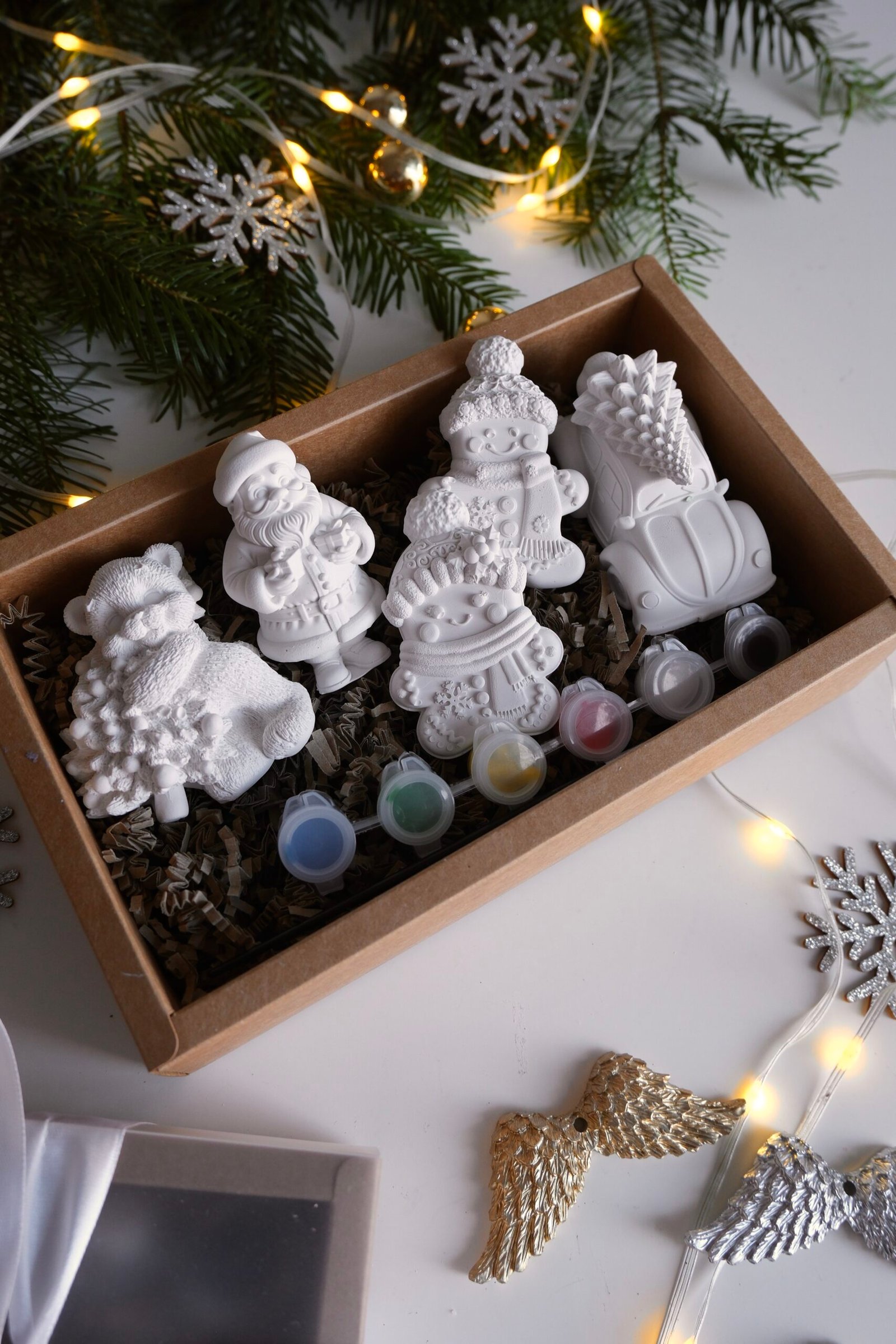 Prezent kreatywny dla dziecka – zestaw do malowania z gipsu - obrazek 4