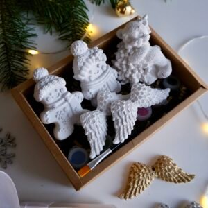 Ręcznie robiony zestaw DIY – świąteczne ozdoby