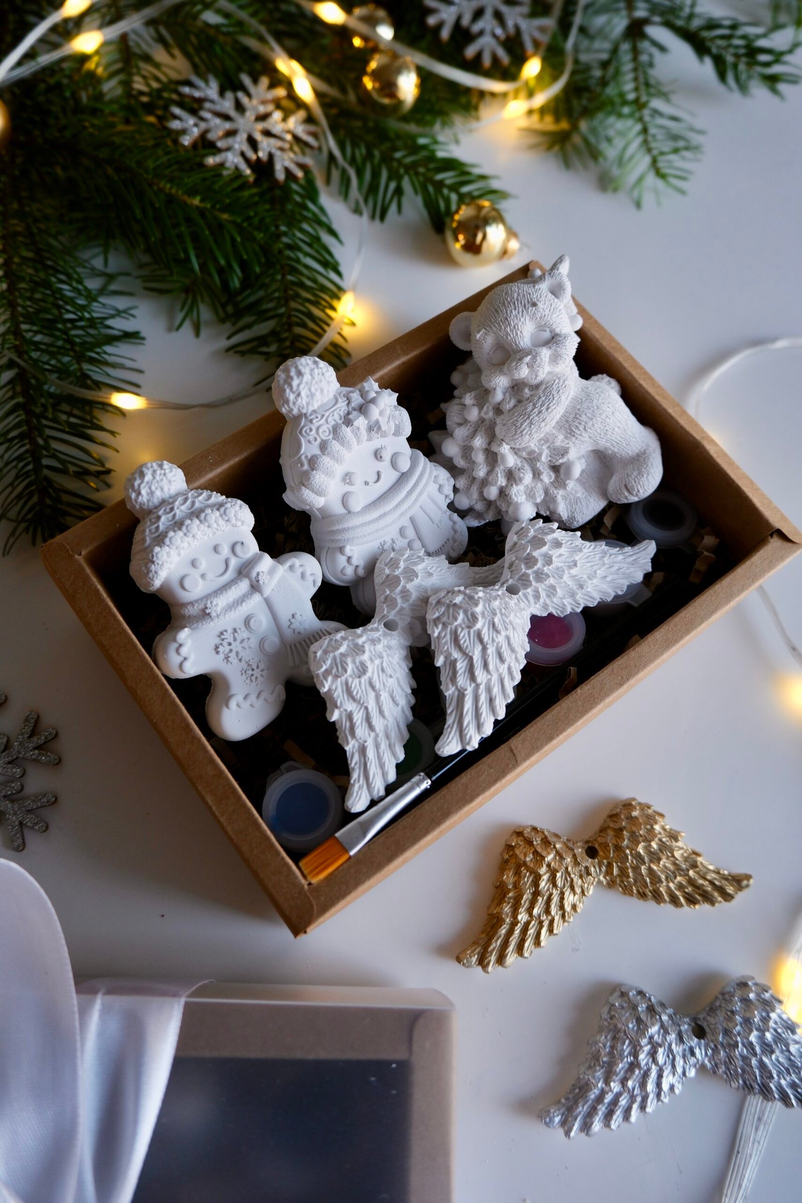 Ręcznie robiony zestaw DIY – świąteczne ozdoby