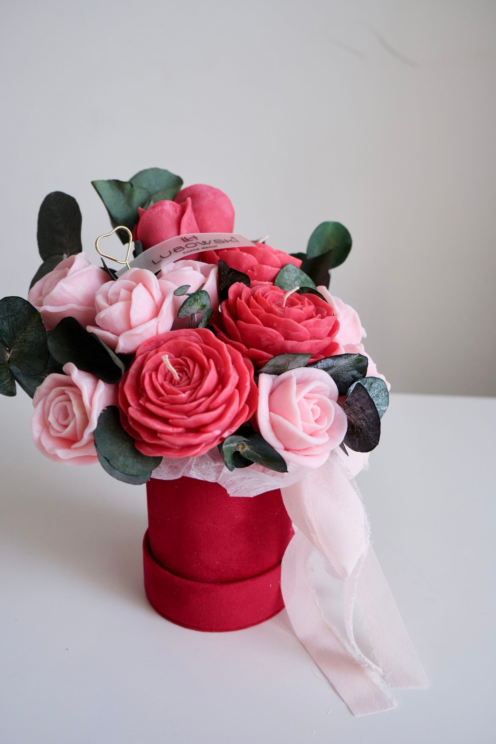 Flower Box Czerwono-Różowy Premium - obrazek 7