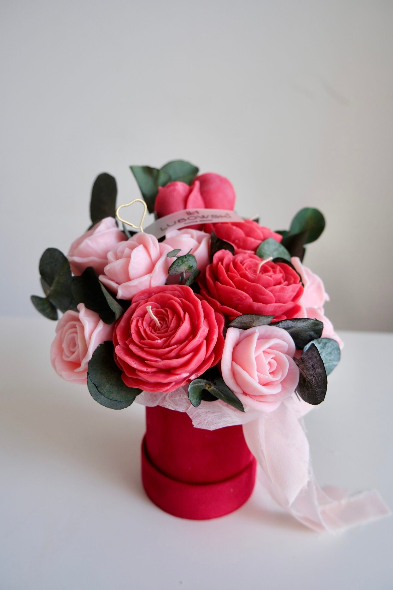 Flower Box Czerwono-Różowy Premium - obrazek 6