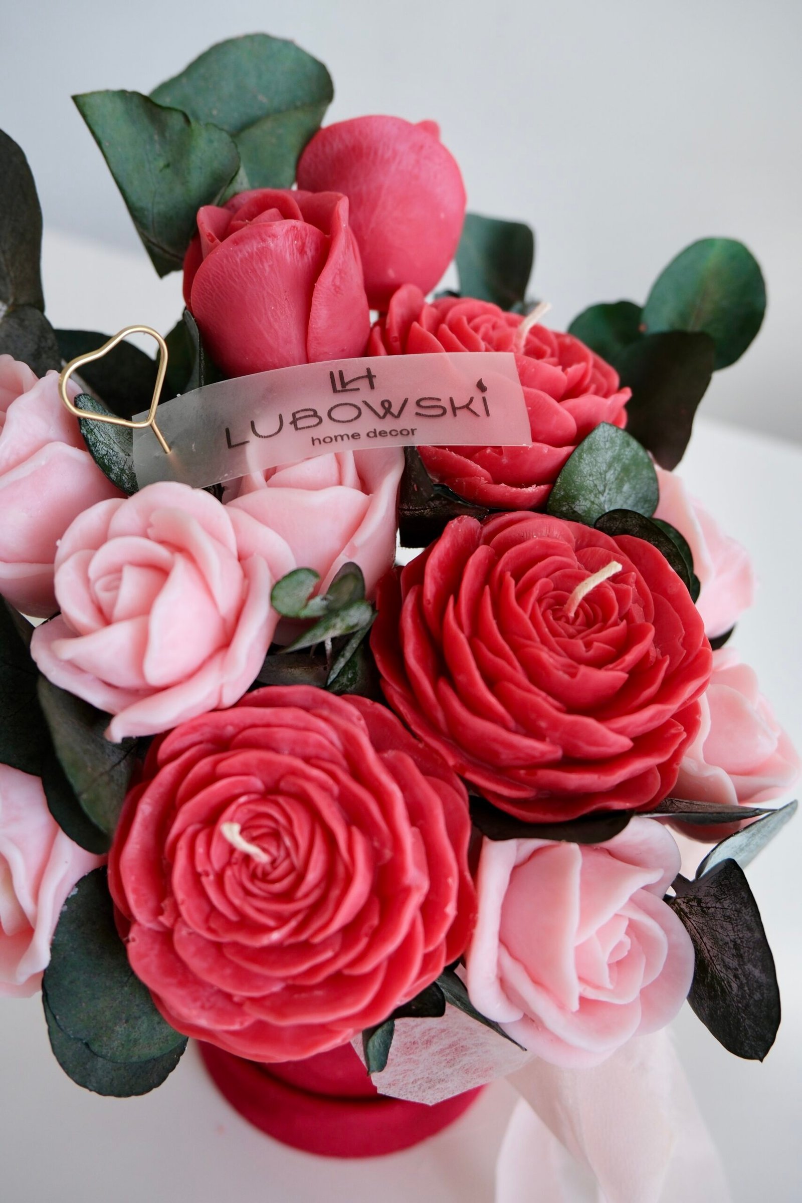 Flower Box Czerwono-Różowy Premium - obrazek 5