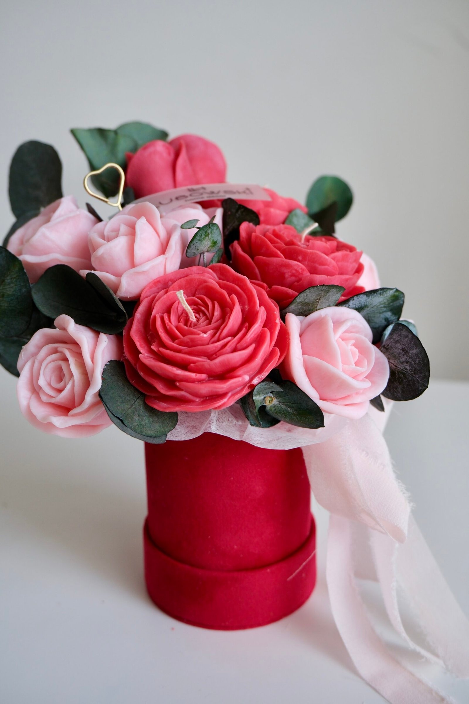 Flower Box Czerwono-Różowy Premium - obrazek 4