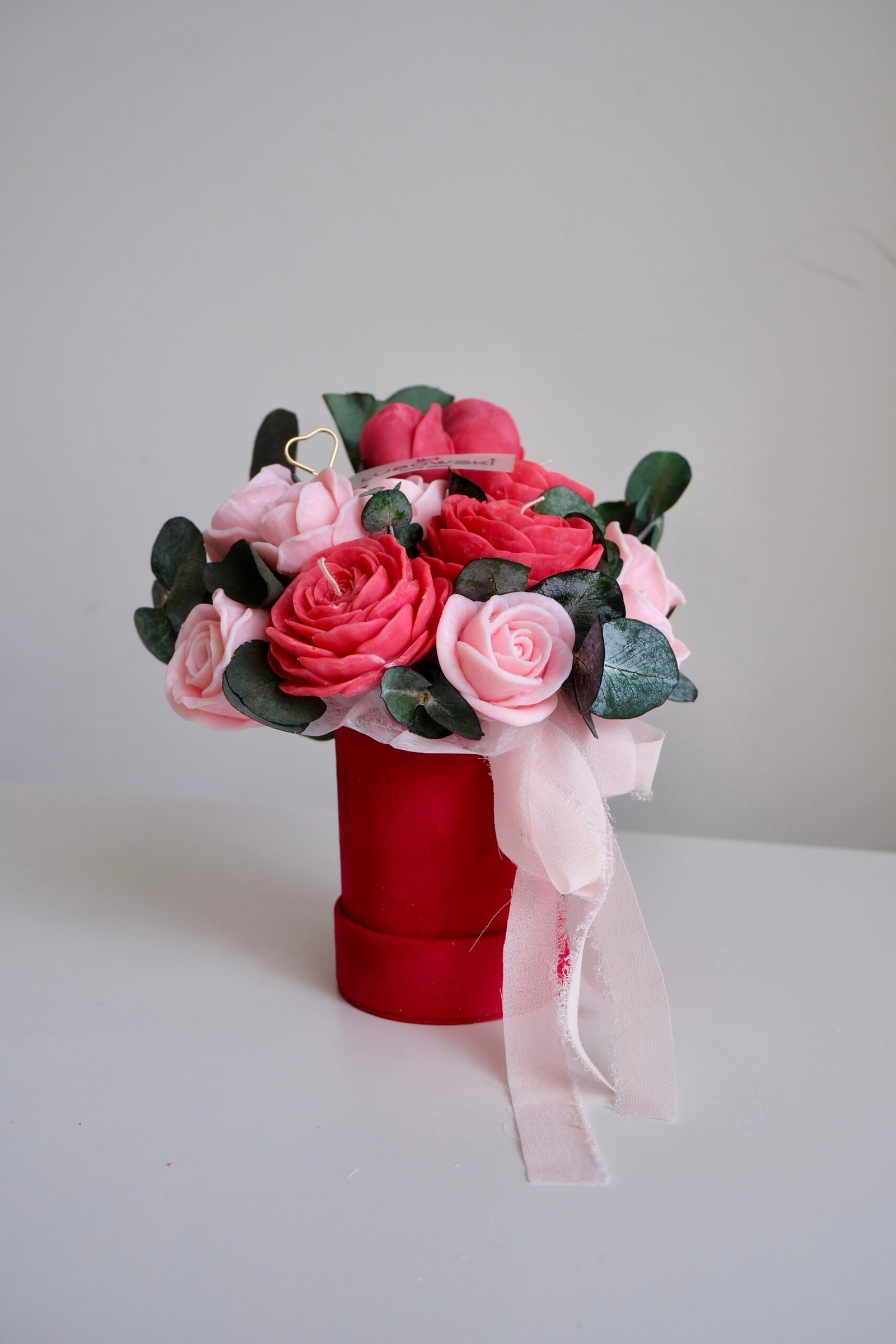 Flower Box Czerwono-Różowy Premium - obrazek 3