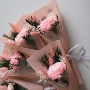 Mini bukiet zapachowy – ręcznie robione podziękowania dla gości