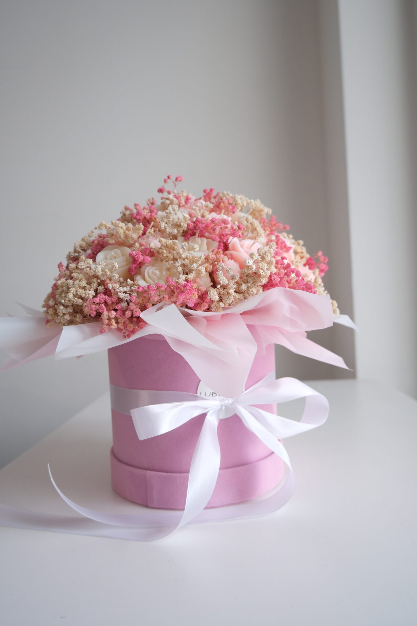 Flower Box ze Świeczek sojowych - Róży - obrazek 2