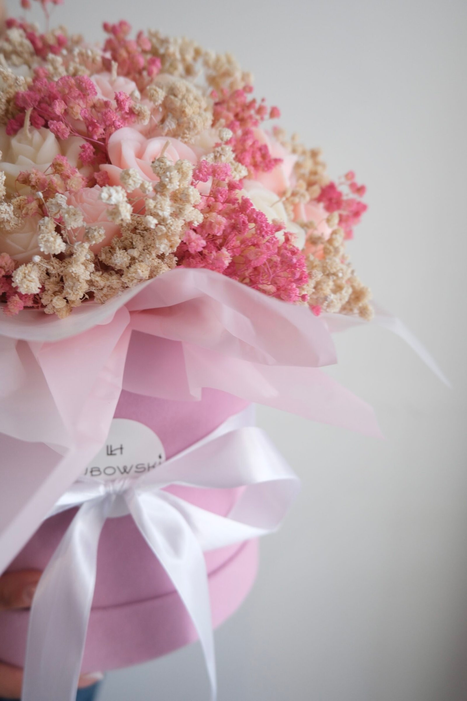 Flower Box ze Świeczek sojowych - Róży - obrazek 4